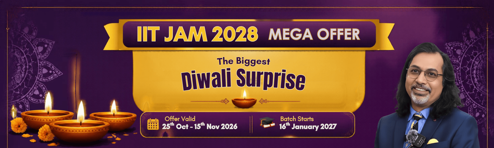 IIT JAM 2028 Diwali Offer
