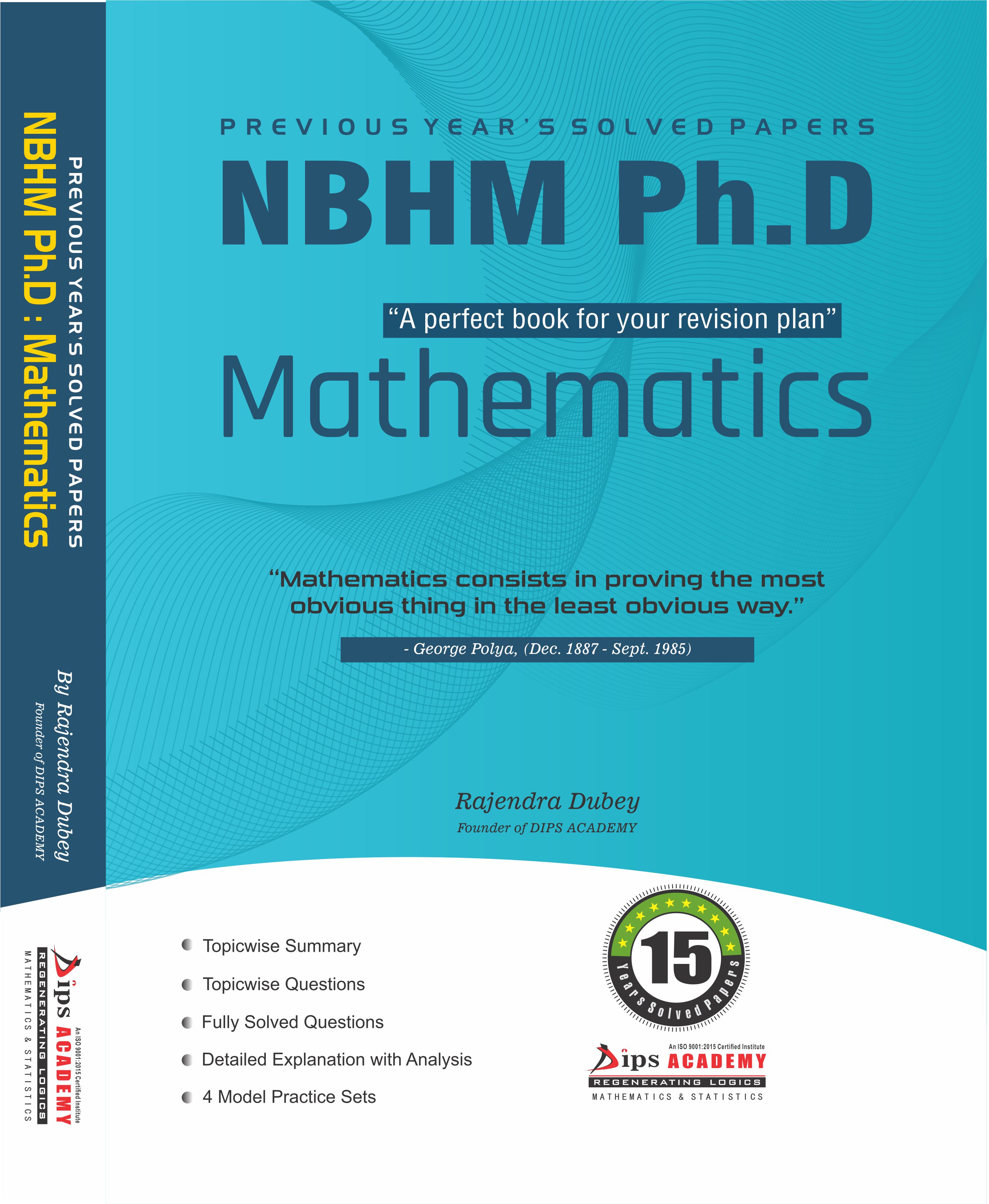 NBHM PhD Mathematics